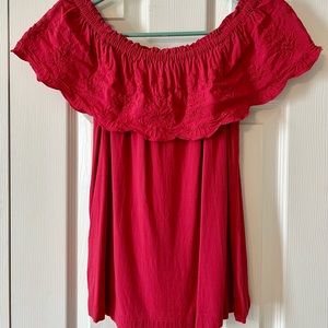 Loft Off-the-shoulder Blouse